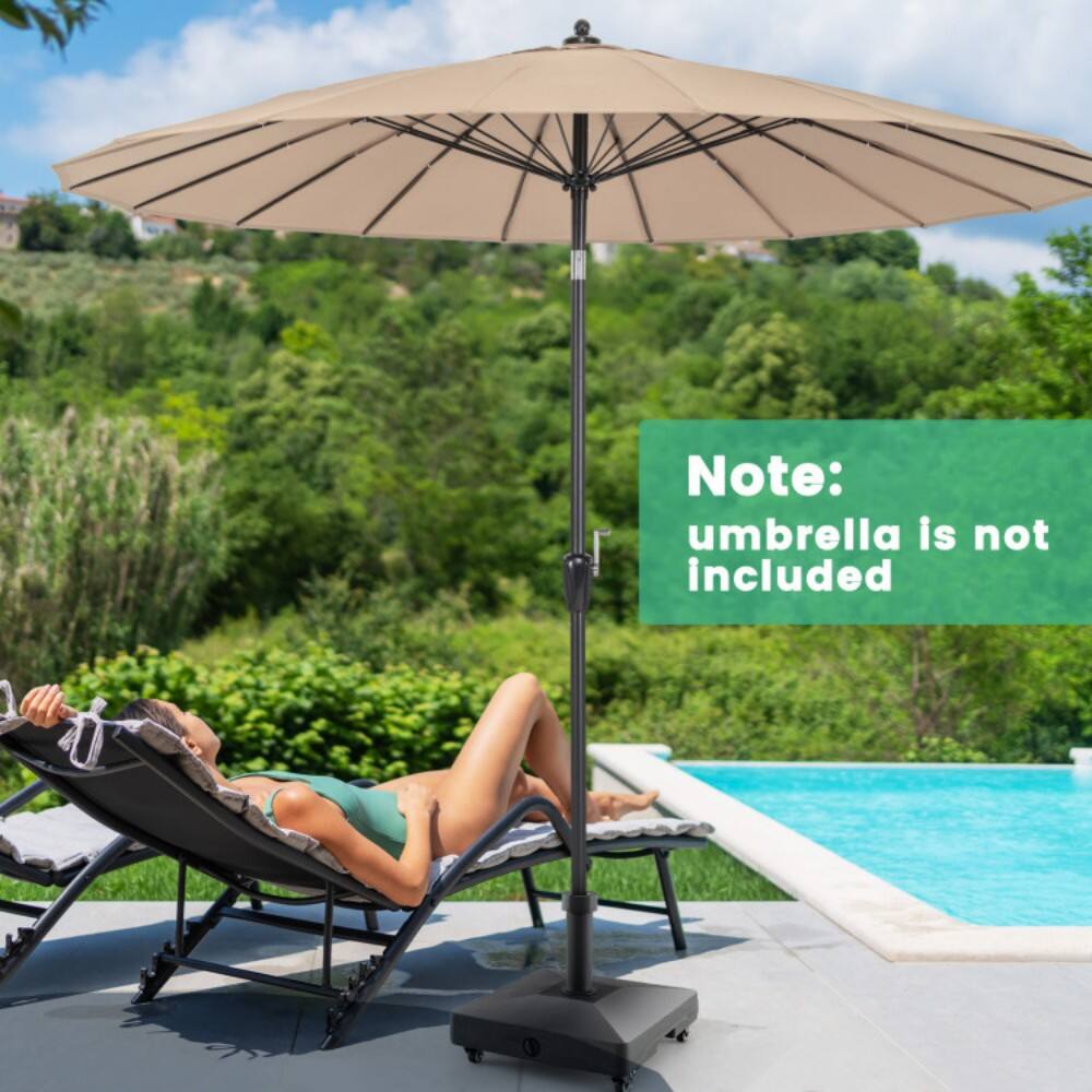 Note: umbrella is not included
