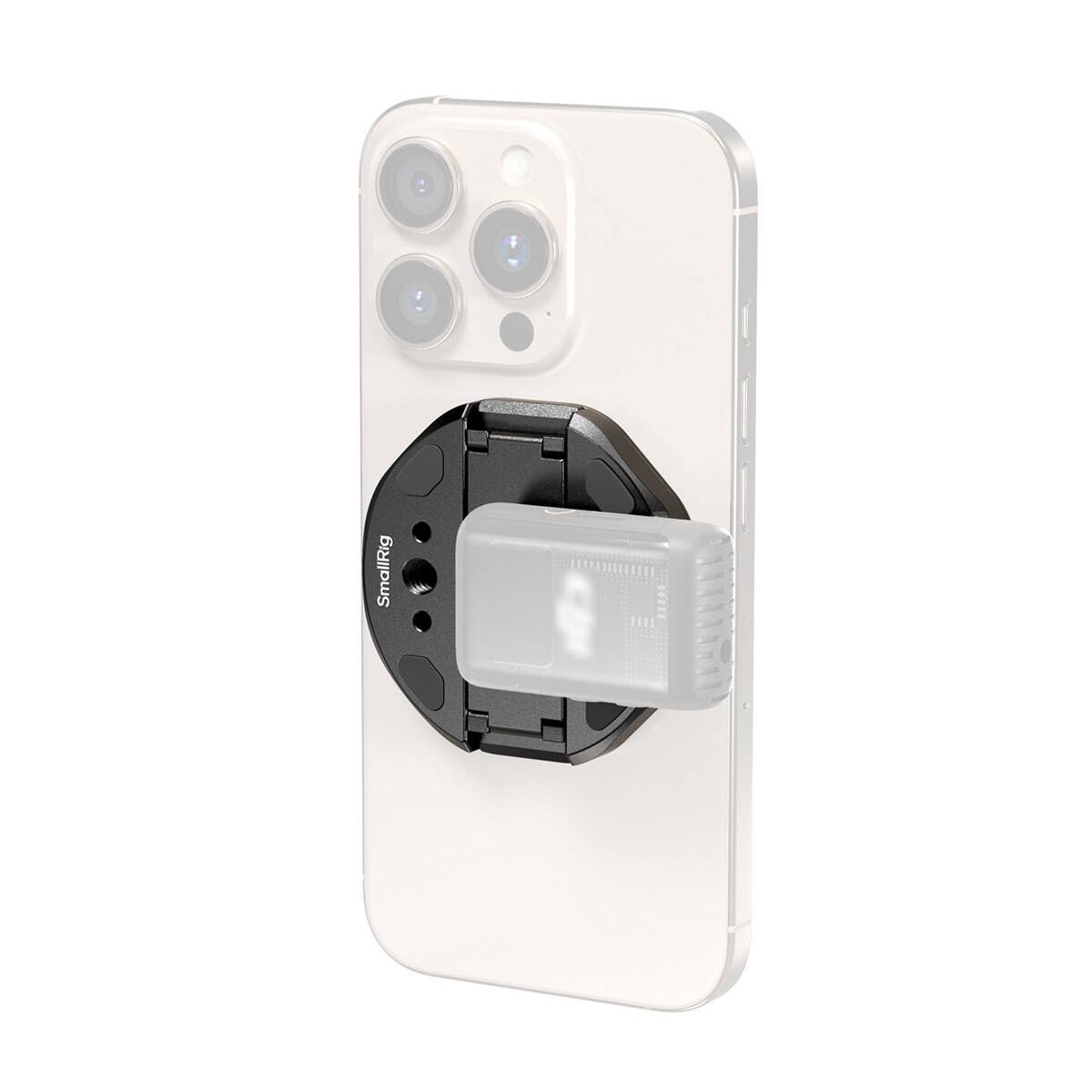 Alt View 5. Smallrig - SmallRig Attachable Phone Clamp with Cold Shoe Mount for External SSD.