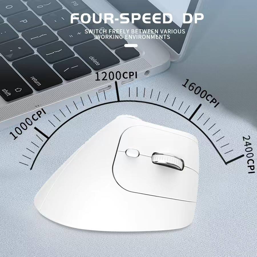 FOUR-SPEED DP  
SWITCH FREELY BETWEEN VARIOUS WORKING ENVIRONMENTS  

1000CPI  
1200CPI  
1600CPI  
2400CPI