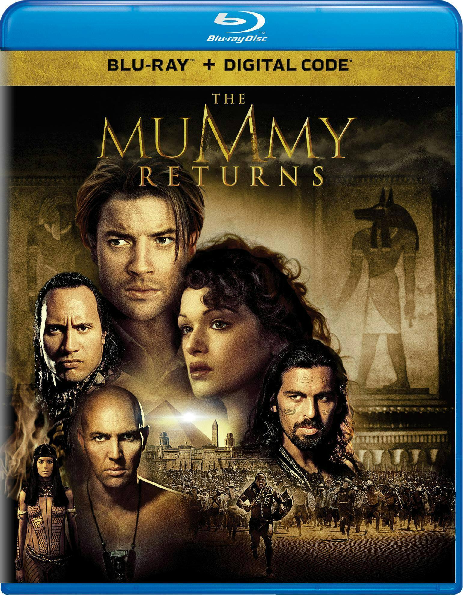 Front. The Mummy Returns (Blu-ray + Digital HD) [Blu-ray].