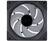 Alt View 5. Lian Li - LIAN LI UNI FAN SL INFINITY 120 RGB BLACK 3 PCS PACK ---UF-SLIN120-3B ( L Connect 3.0 Controller included) - Black.