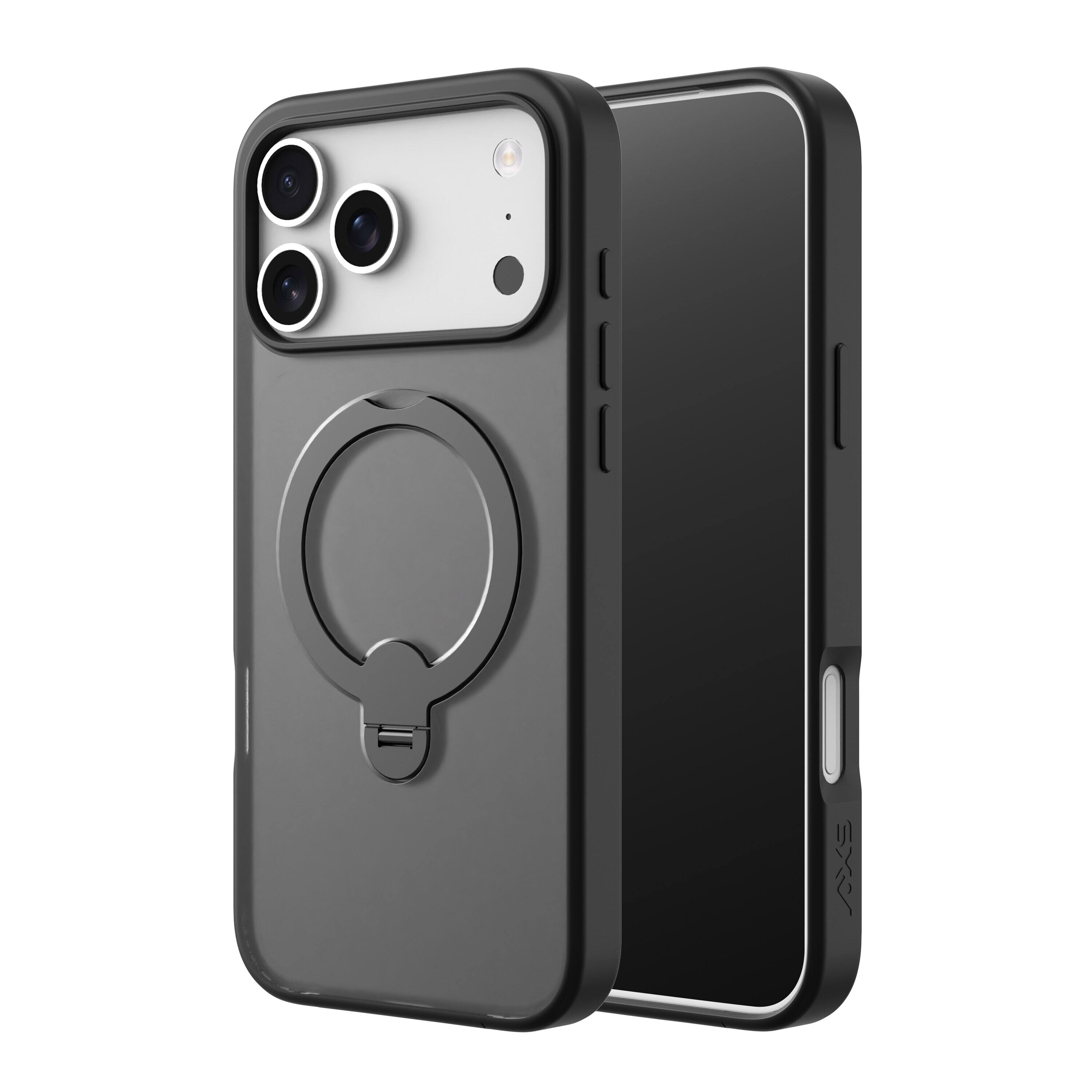 Alt View 1. AXS - PROShield MagSafe Case with Kickstand for Apple iPhone 17 Pro Max - Smoke.