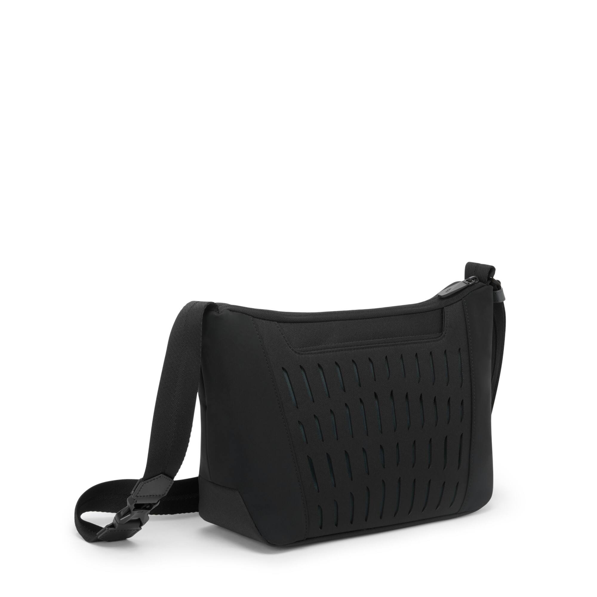 Left. TUMI - Axis Medium Crossbody - Black.