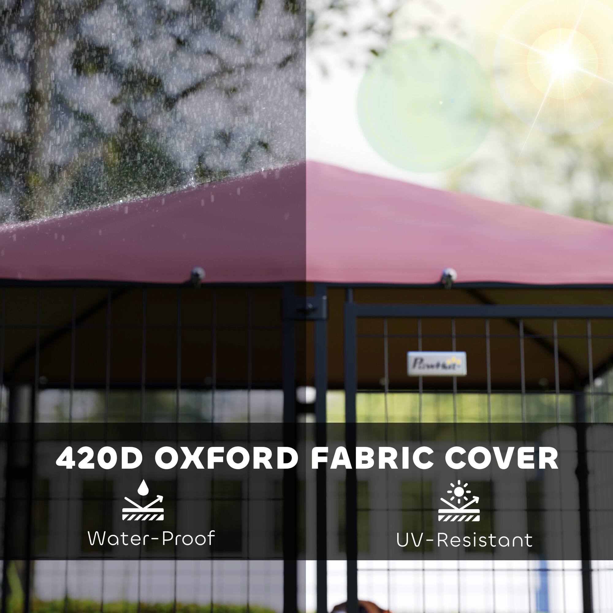 420D OXFORD FABRIC COVER  
Water-Proof  
UV-Resistant