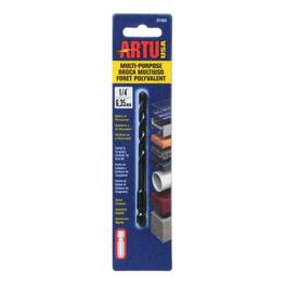 ARTU - 1/4 in. X 4-1/8 in. L Carbide Tipped Drill Bit Quick-Change Hex Shank 1 pc