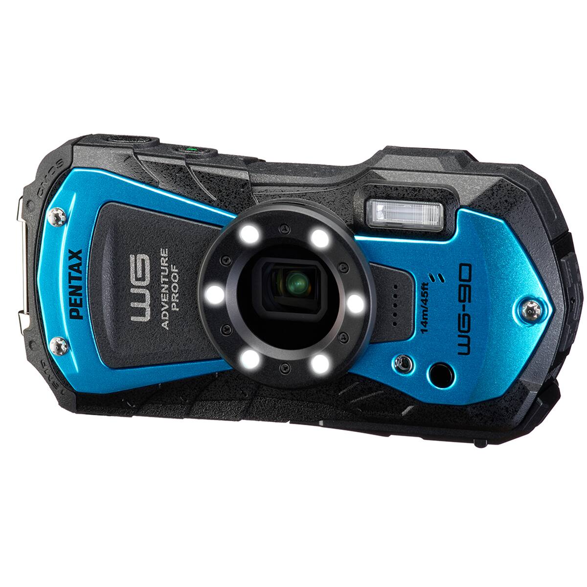 PENTAX  
WG  
ADVENTURE PROOF  
14m/45ft  
106-9m