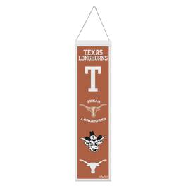 WinCraft - Texas Longhorns 8" x 32" Evolution Banner - Multicolor