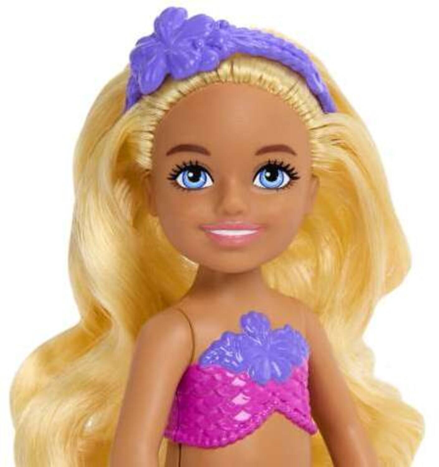 Alt View 2. Mattel - Barbie Fairytale Mermaid Chelsea Doll, Blond Hair   - Collectibles - Multicolor.