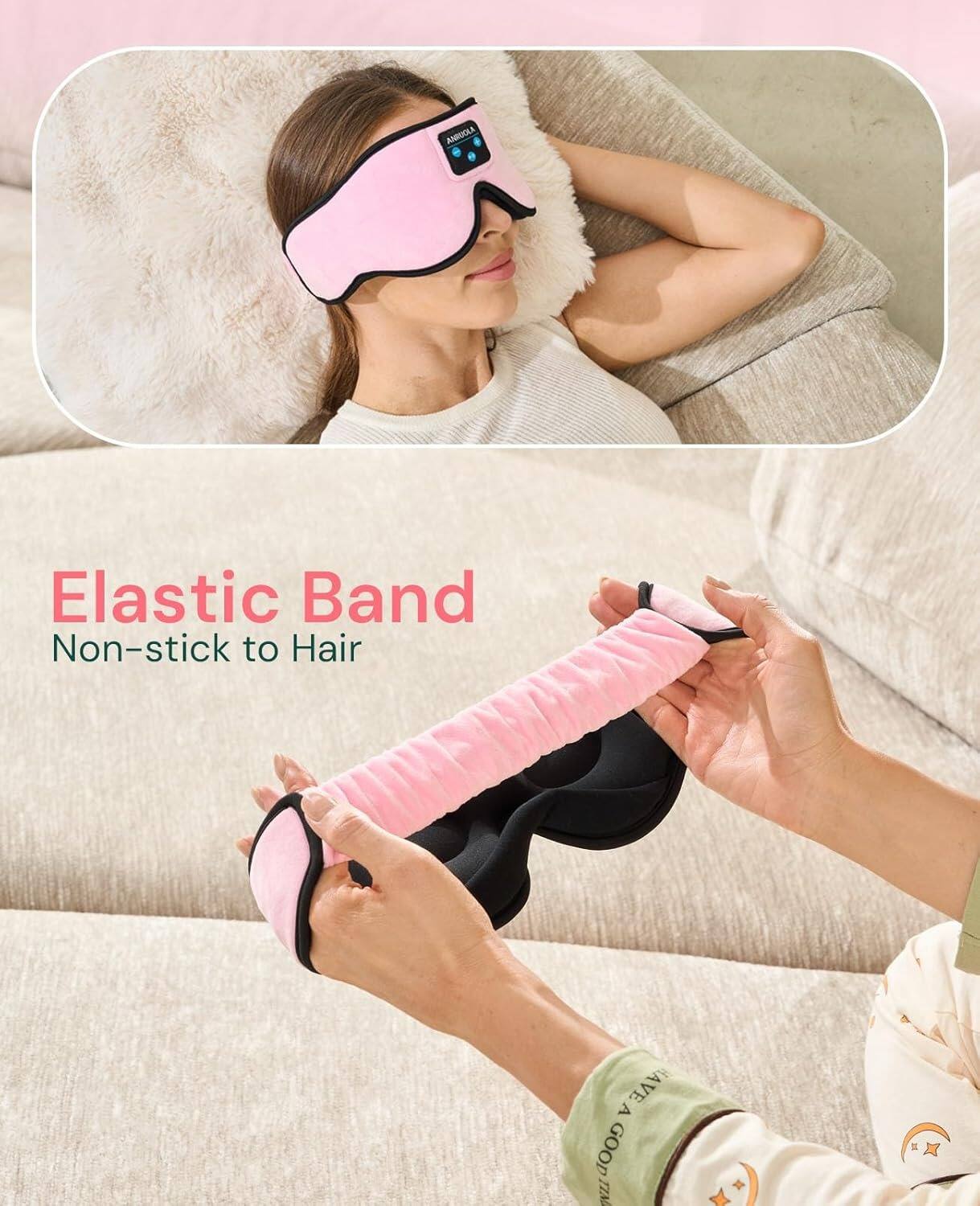 Elastic Band  
Non-stick to Hair