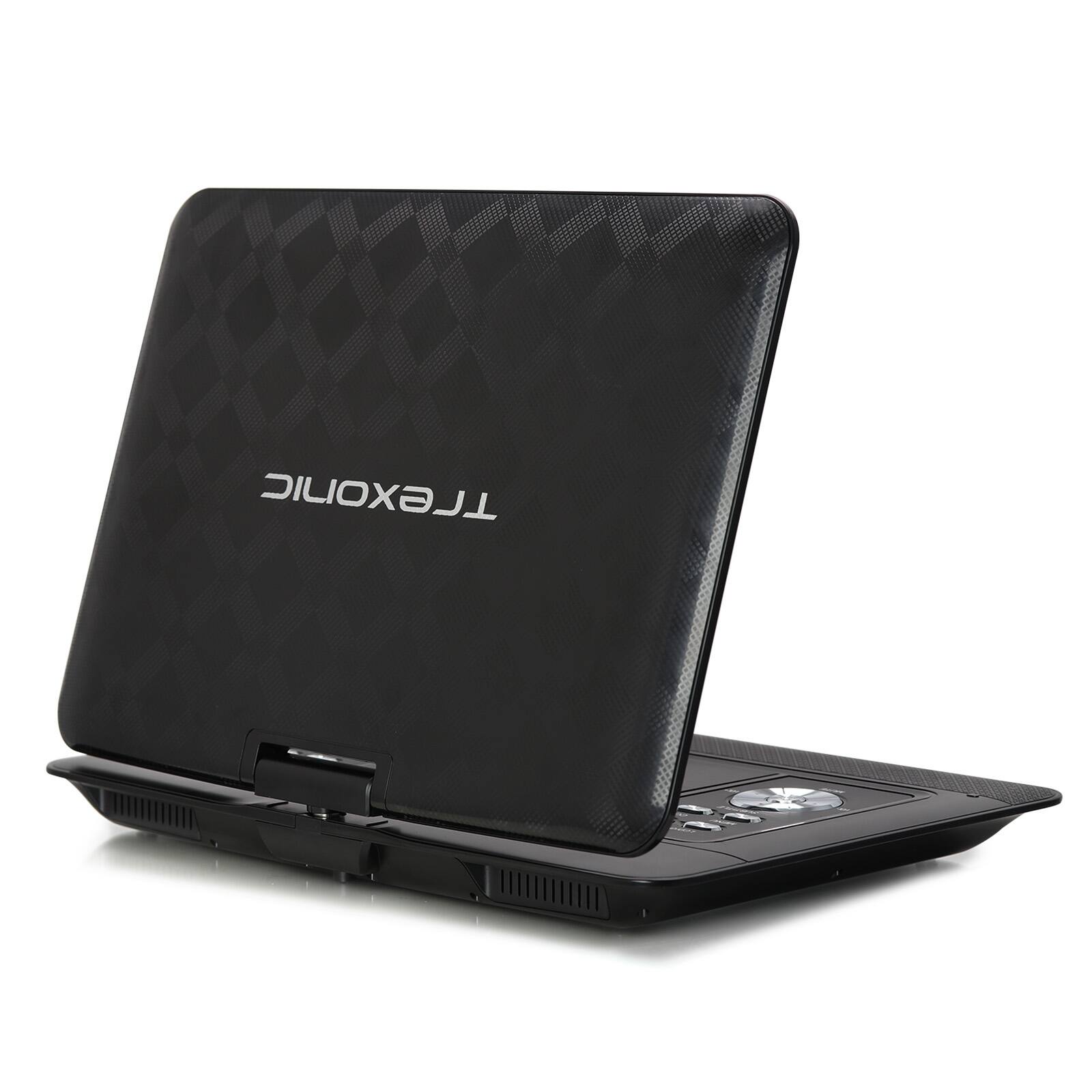 Alt View 7. Trexonic - Trexonic 14.1 Inch Portable DVD Player with Swivel TFT-LCD Screen and USB,SD,AV Inputs - Black.