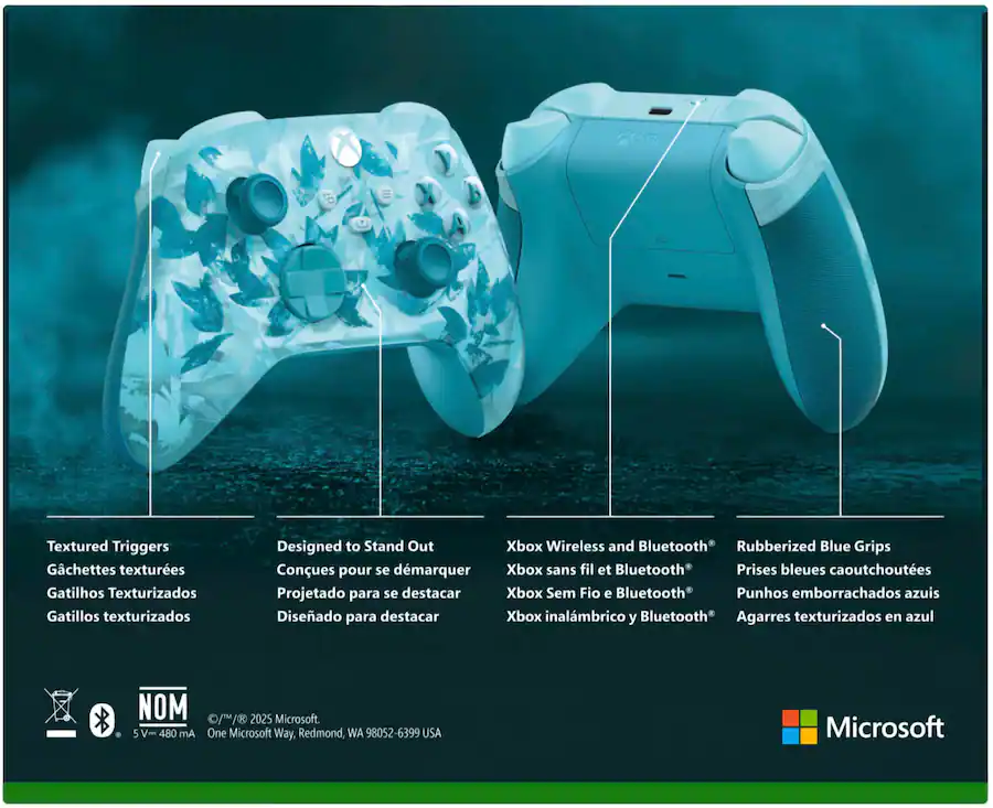 Toothless Xbox Controller Microsoft XBOX Wireless Controller for XBOX Series X, XBOX Series S ...