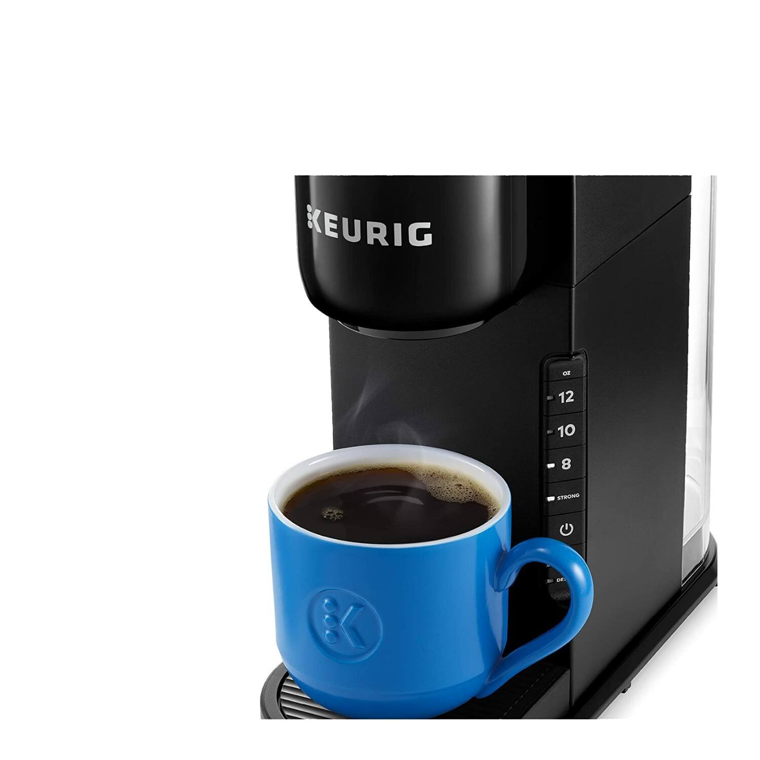 Angle. Keurig - Keurig K-Express Single Serve Coffee Brewer (Black) with Tumbler and K-Cup - Black.