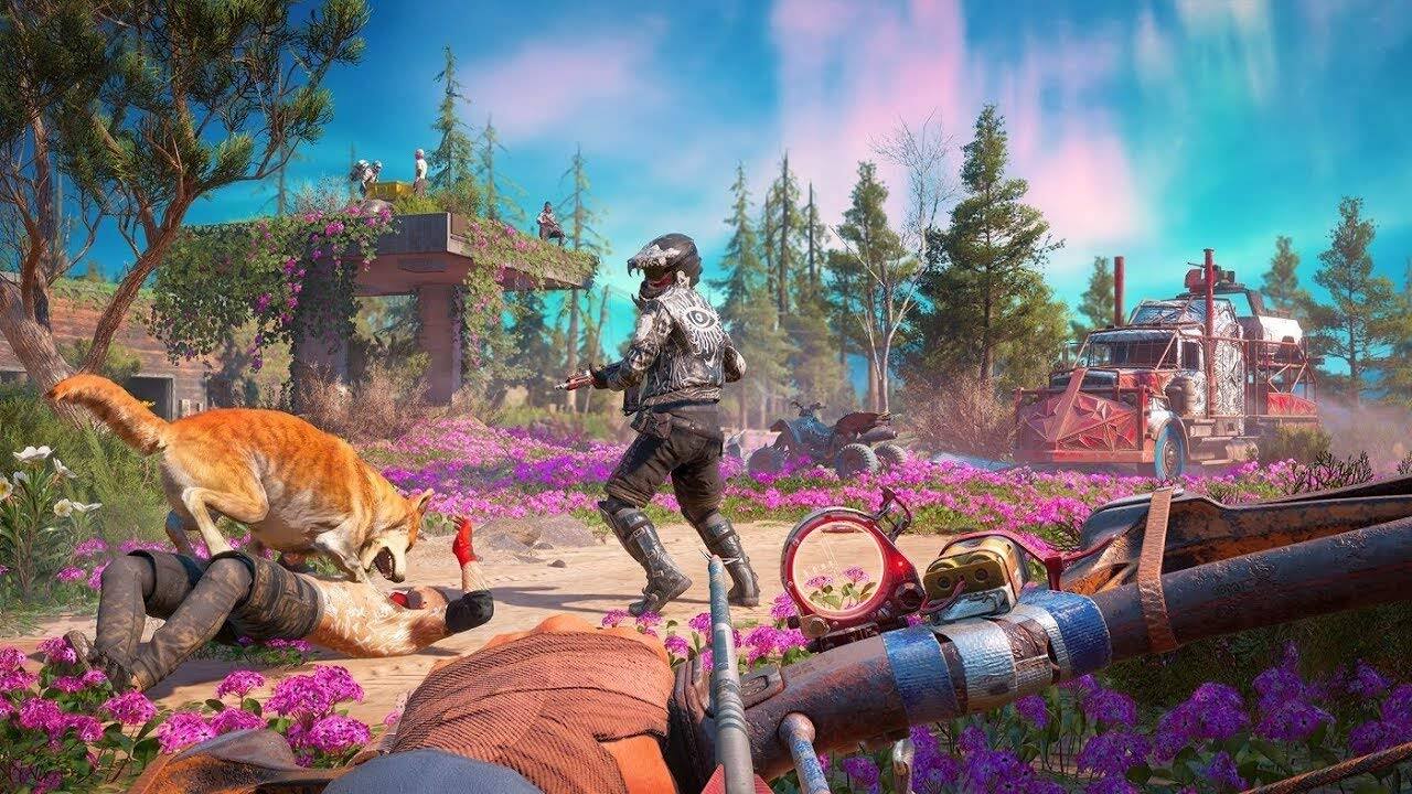 Angle. Ubisoft - Far Cry New Dawn - PlayStation 4.
