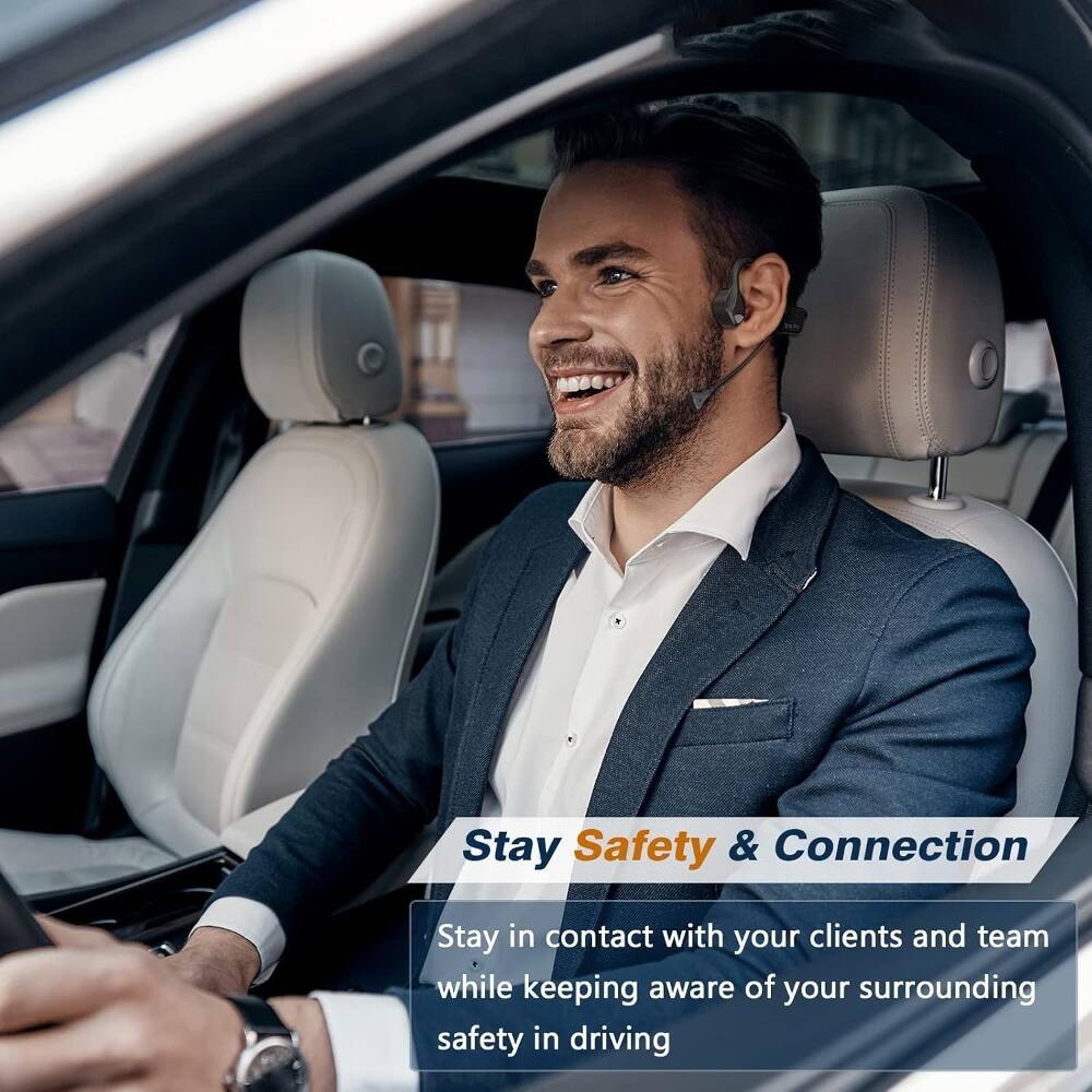 Stay Safety & Connection

Stay in contact with your clients and team while keeping aware of your surrounding safety in driving