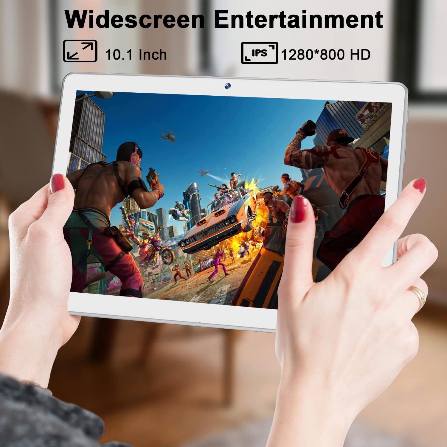 Widescreen Entertainment 10.1 Inch IPS 1280*800 HD