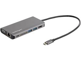 StarTech.com - USB-C Adapter - HDMI/VGA, 100W PD, SD Reader, 30cm Cable (DKT30CHVAUSP)