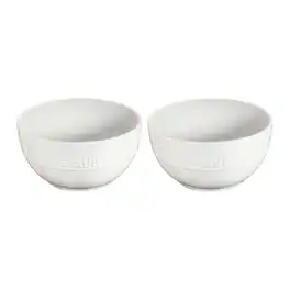 Staub - Ceramic 2-pc Large Universal Bowl Set - White