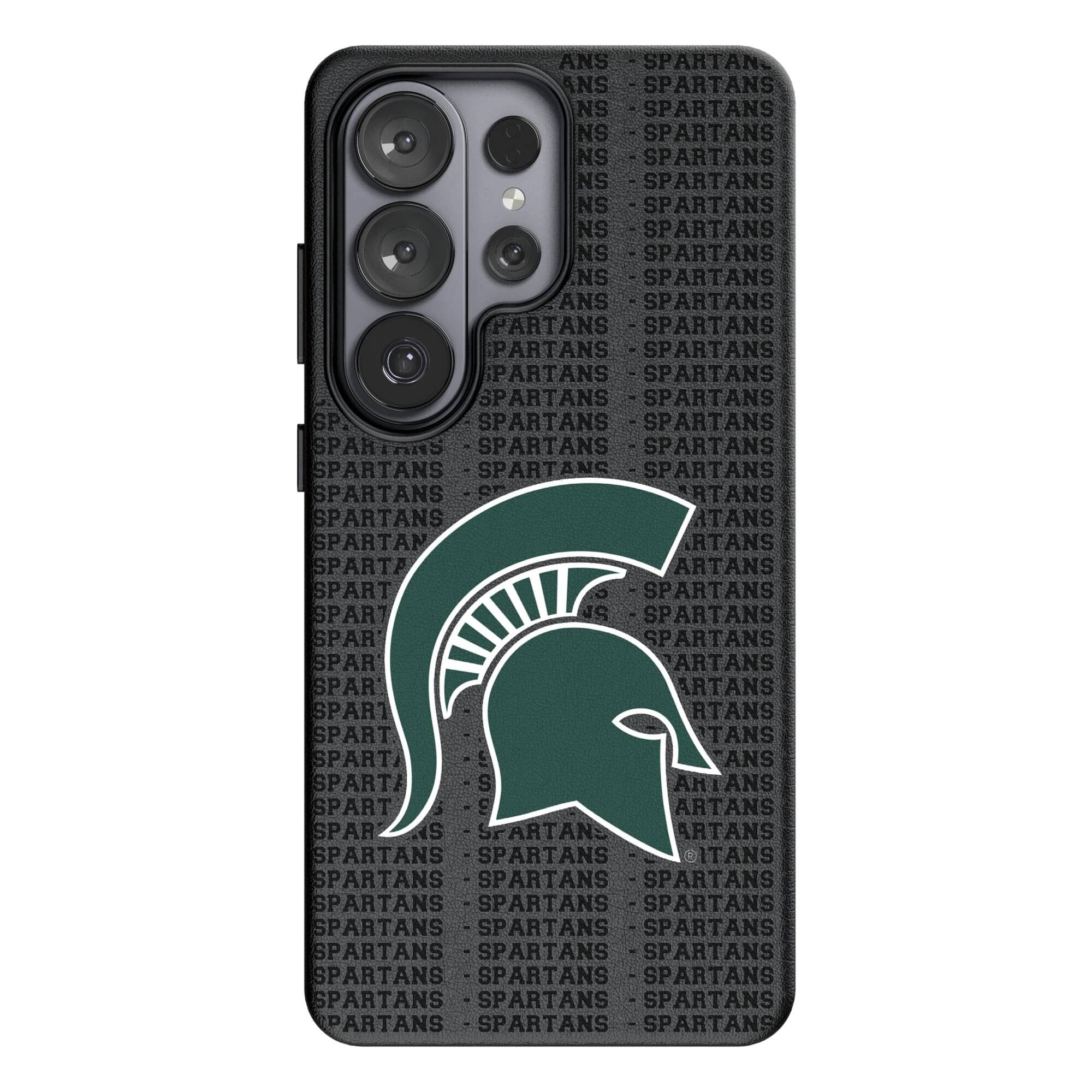Keyscaper - NCAA - Michigan State Spartans Text Backdrop Galaxy Magnetic Bump Case - S24 Plus - Black price history on PriceWatchPro