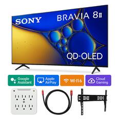 BRAVIA 8 II SONY QD-OLED
Google Assistant
Apple AirPlay
Wi-Fi 6
Cloud Gaming