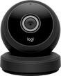 Logitech - Logi Circle Wireless HD Video Security Camera with 2-way talk - Black - Larger Front