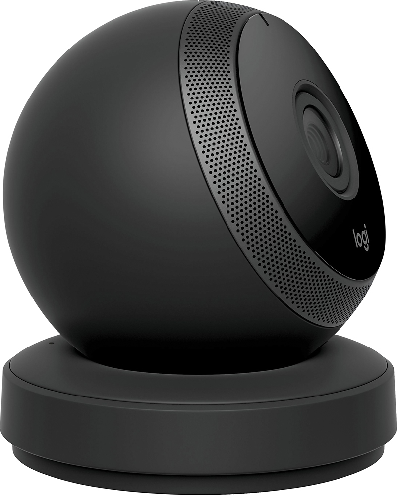 Logitech Logi Circle Wireless HD Security Camera with 2-way talk Black 961-000392 - Best Buy