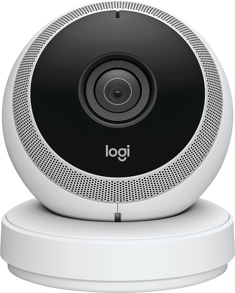 R indtryk mekanisme Logitech Logi Circle Wireless HD Video Security Camera with 2-way talk  White 961-000393 - Best Buy