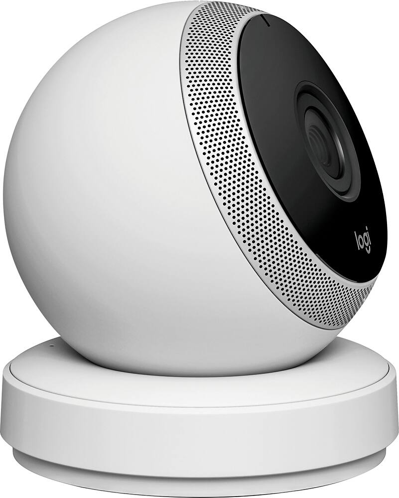 Alt View 11. Logitech - Logi Circle Wireless HD Video Security Camera with 2-way talk - White.