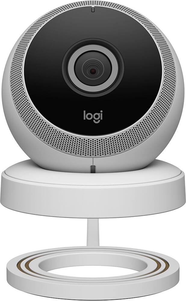 Alt View 13. Logitech - Logi Circle Wireless HD Video Security Camera with 2-way talk - White.