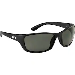 Flying Fisherman - Cay Sal Polarized Sunglasses - Matte Black/Smoke