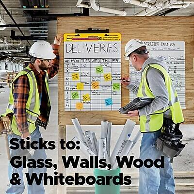 DELIVERIES  
WK I MON TUES WED THU FRI  
7 2 4 10 13  

TRACTOR DAILY LOG  
C Temp W  

Sticks to:  
Glass, Walls, Wood & Whiteboards