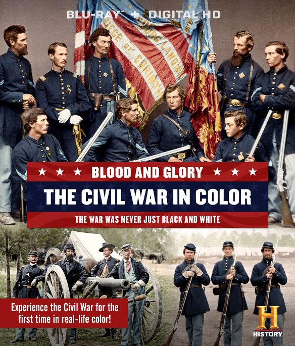  Blood and Glory: The Civil War in Color [Blu-ray] [2 Discs]