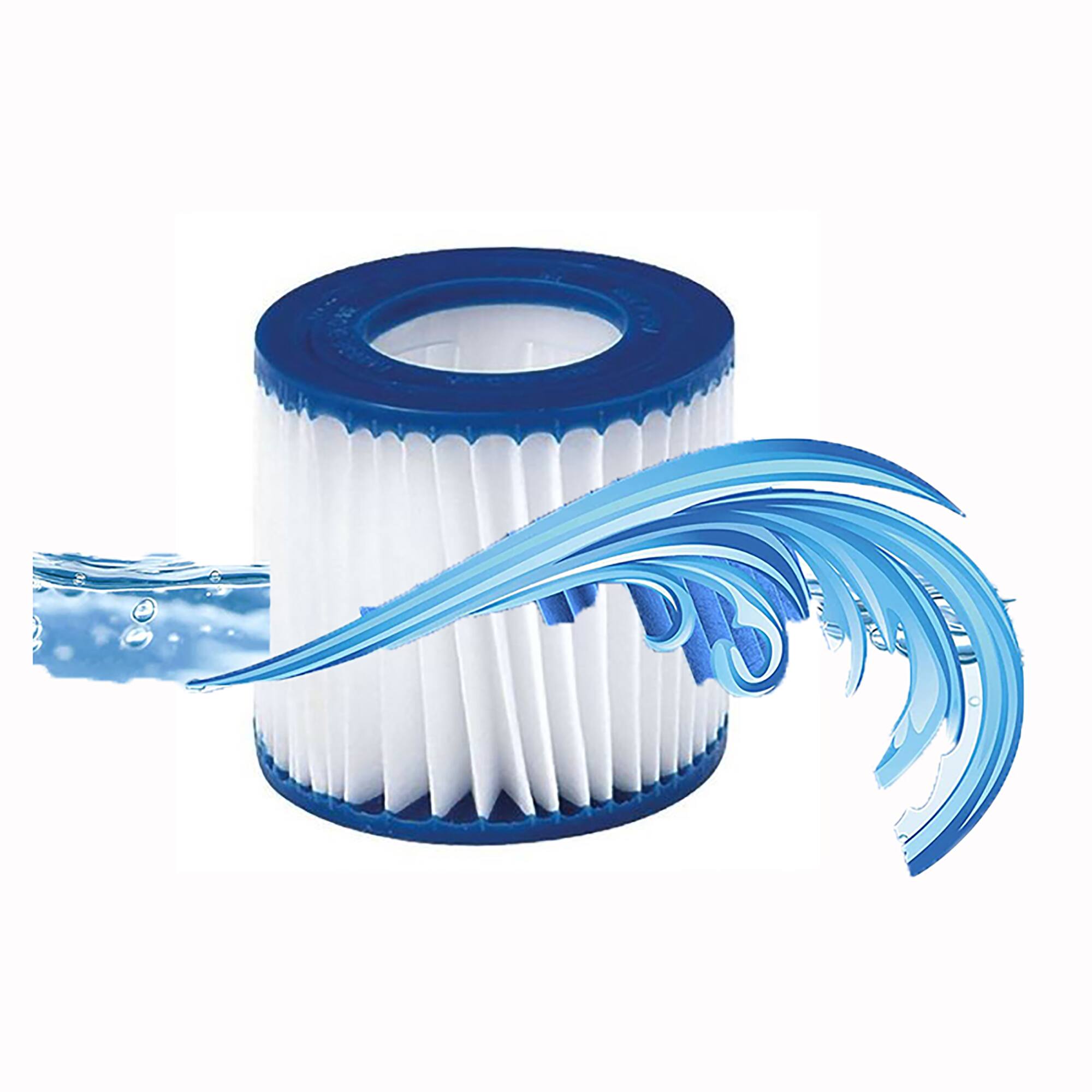 Alt View 10. Jleisure - JLeisure Avenli 29P481 CleanPlus Small Pool Filter Cartridge Replacement, Blue.
