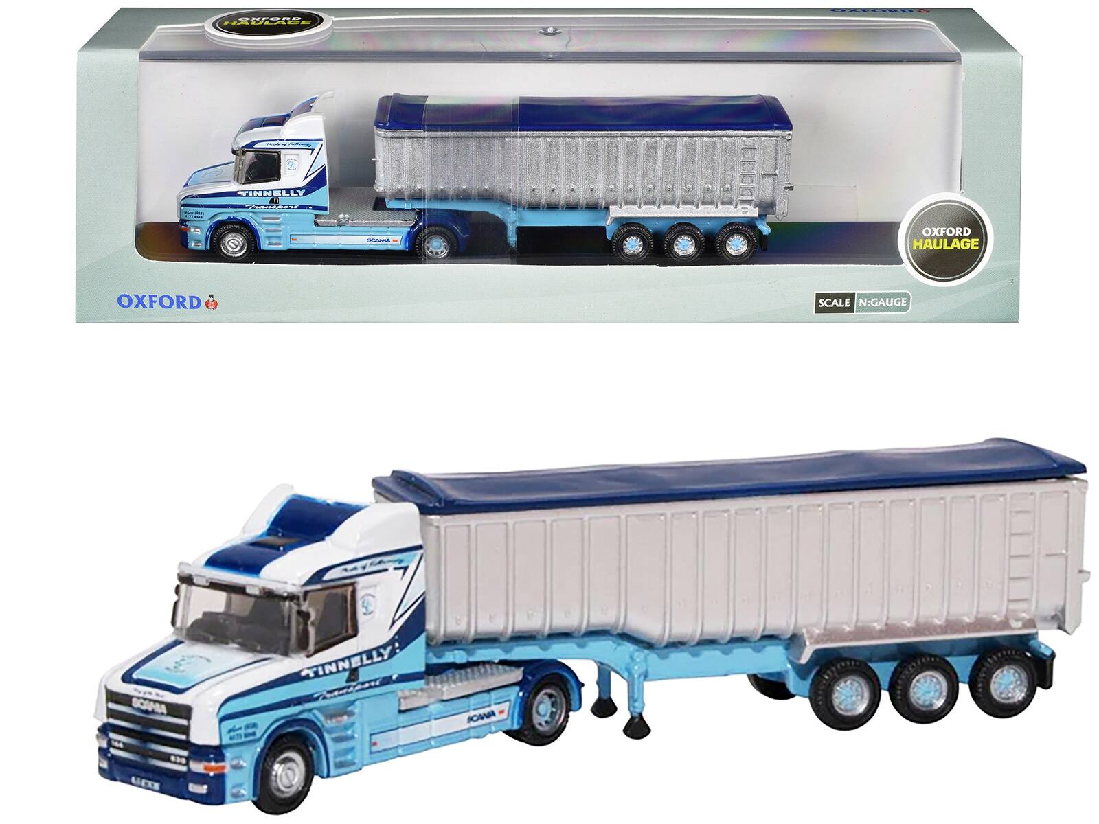 C..... HAULADI DNE.INI INNELLY T PREN / - / OXFORD HAULAGE OXFORD SCALE N:GAUGE SCAMIA TINNELLY JOW ADX