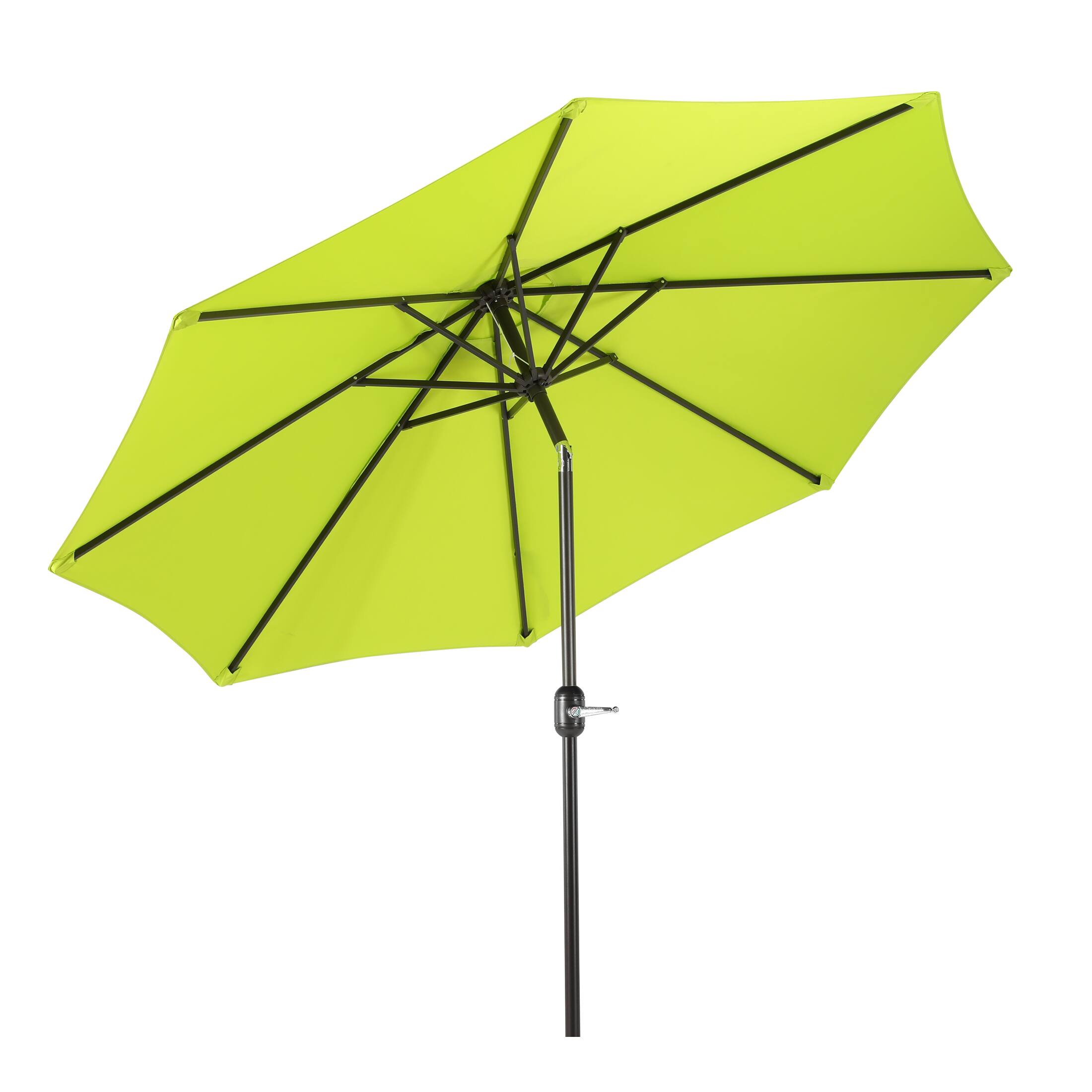 Back. WestinTrends - WestinTrends Paolo 9 ft. Patio Table Umbrella with tilt and crank features - Lime.
