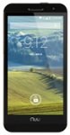 Front Zoom. NUU Mobile - NU3S 4G with 8GB Memory Cell Phone (Unlocked) - White.