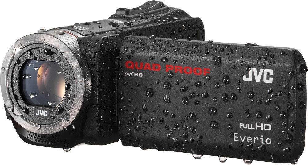 Best Buy: JVC Everio Quad Proof GZR320BUS HD Water-Resistant Flash 