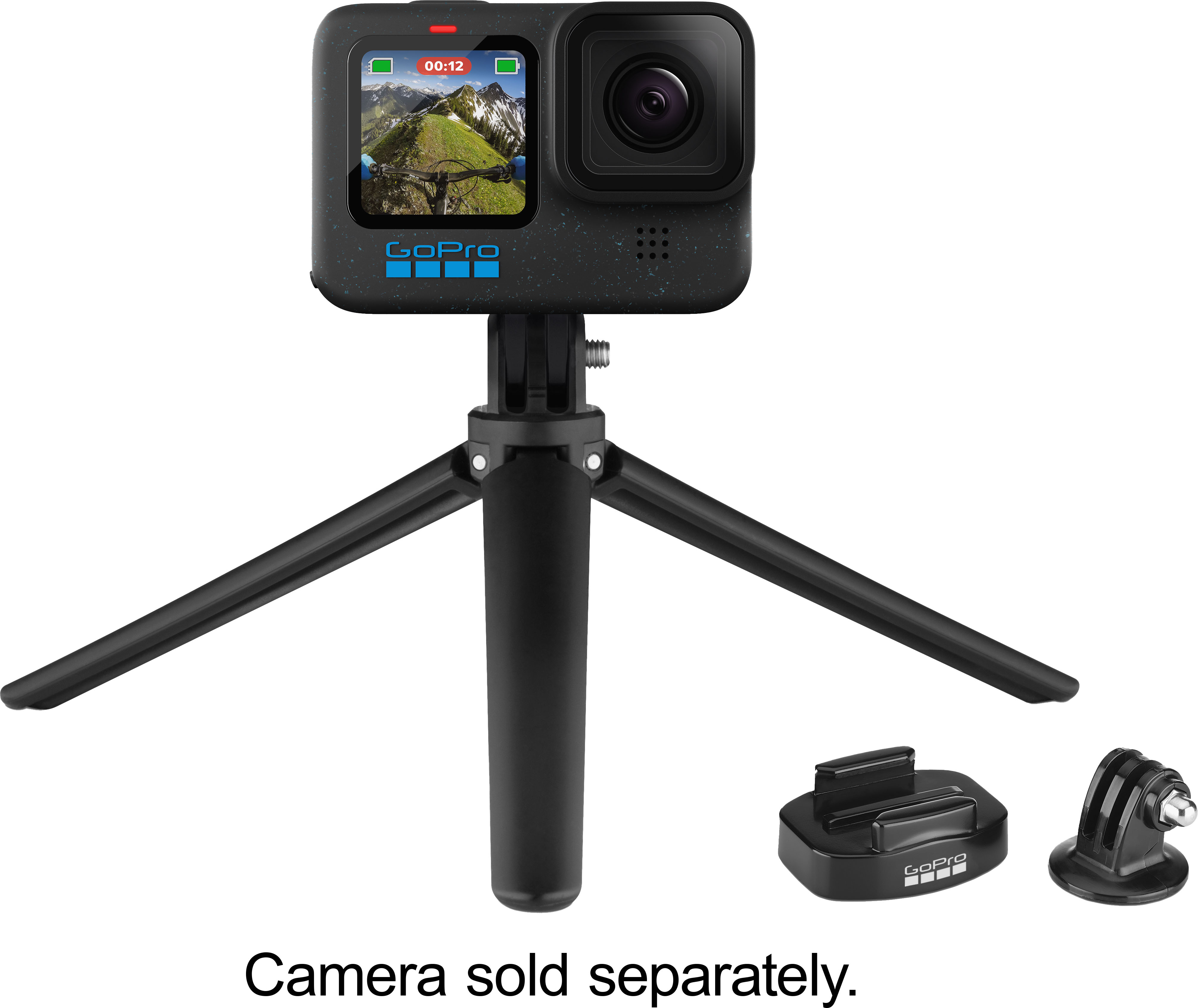  GoPro Tripod Mounts (All GoPro Cameras) - Official GoPro  Mount, Black : Electronics