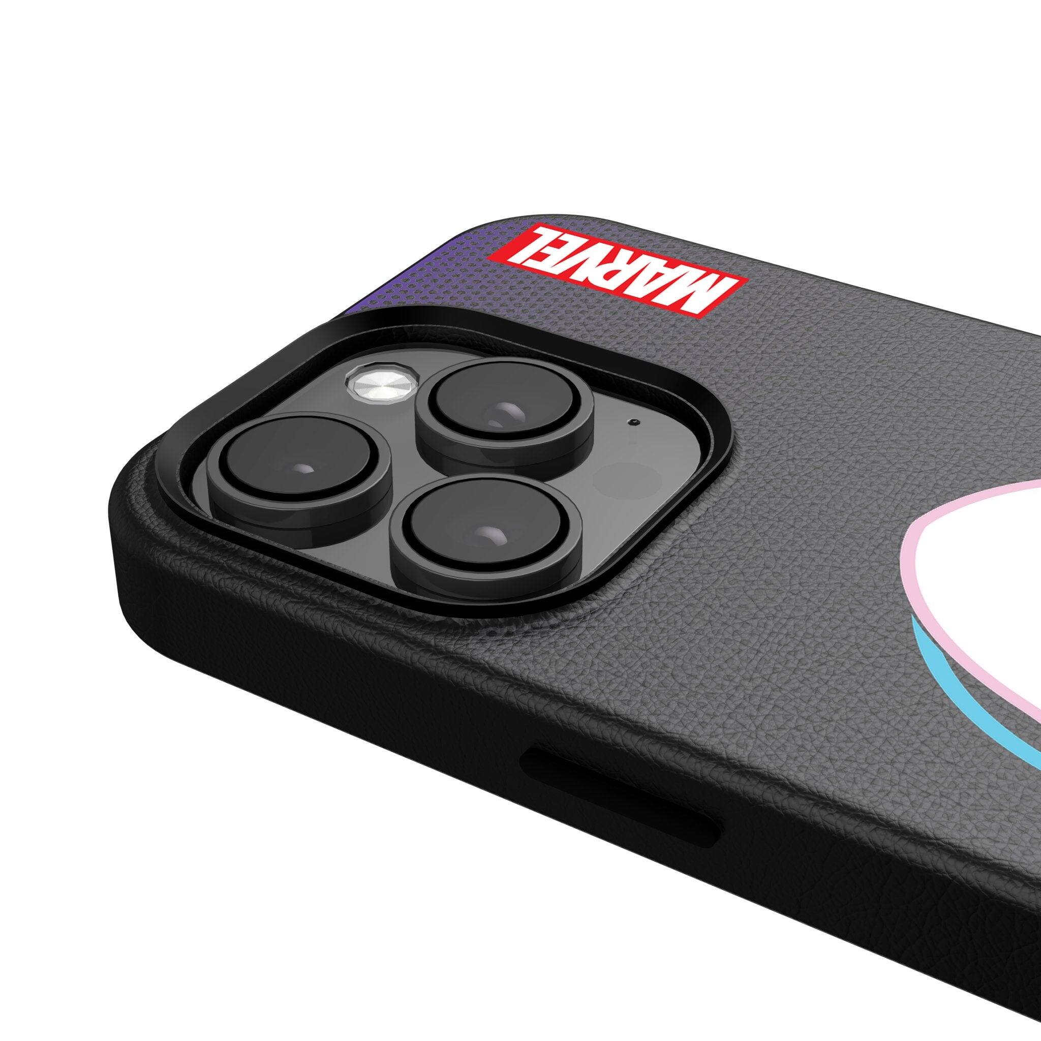 Back. Keyscaper - Marvel Grid MagSafe Compatible Phone Case - Apple iPhone 14 - Spider-Gwen.