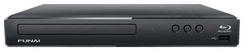 Front. Funai - Refurbished NB500FX5-R Blu-ray Player - Black.