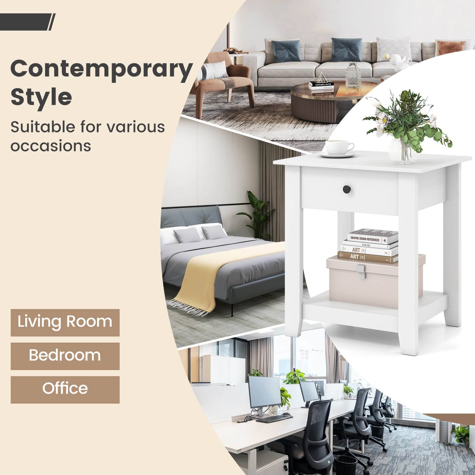 Contemporary Style  
Suitable for various occasions  

Living Room  
Bedroom  
Office