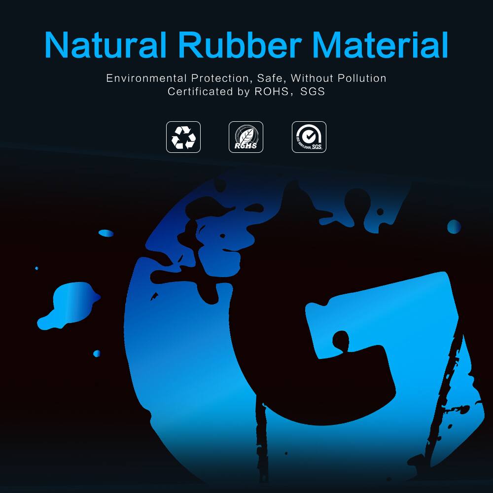 Natural Rubber Material  
Environmental Protection, Safe, Without Pollution  
Certificated by ROHS, SGS