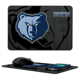 Keyscaper - Memphis Grizzlies Wireless Charger & Mouse Pad - Multicolor