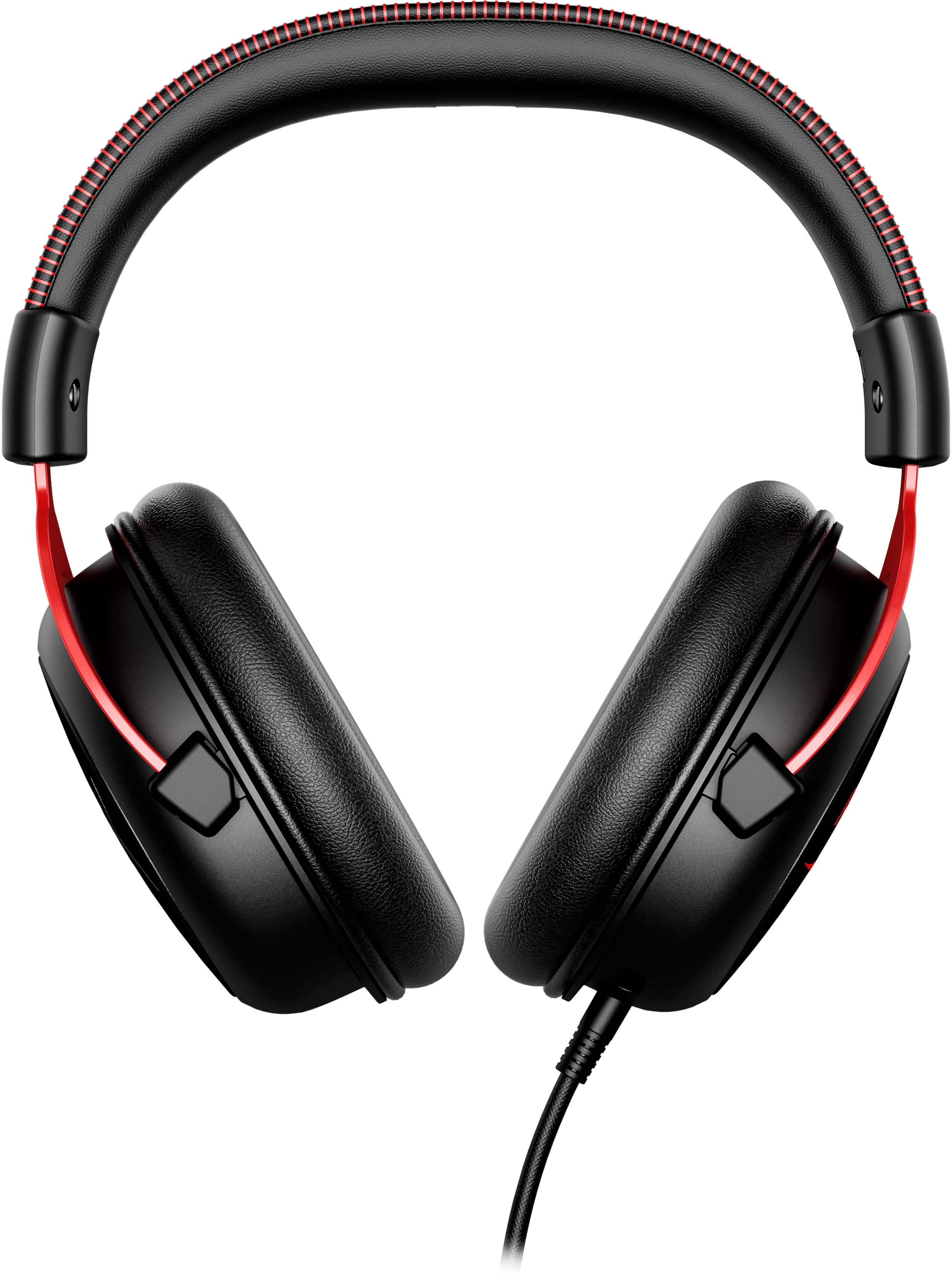 Alt View 12. HyperX - Cloud II Wired Gaming Headset for PC, Xbox X|S, Xbox One, PS5, PS4, Nintendo Switch, and Mobile - Black/Red.