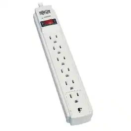 Tripp Lite - 6-Outlet Surge Protector TAA Compliant - White