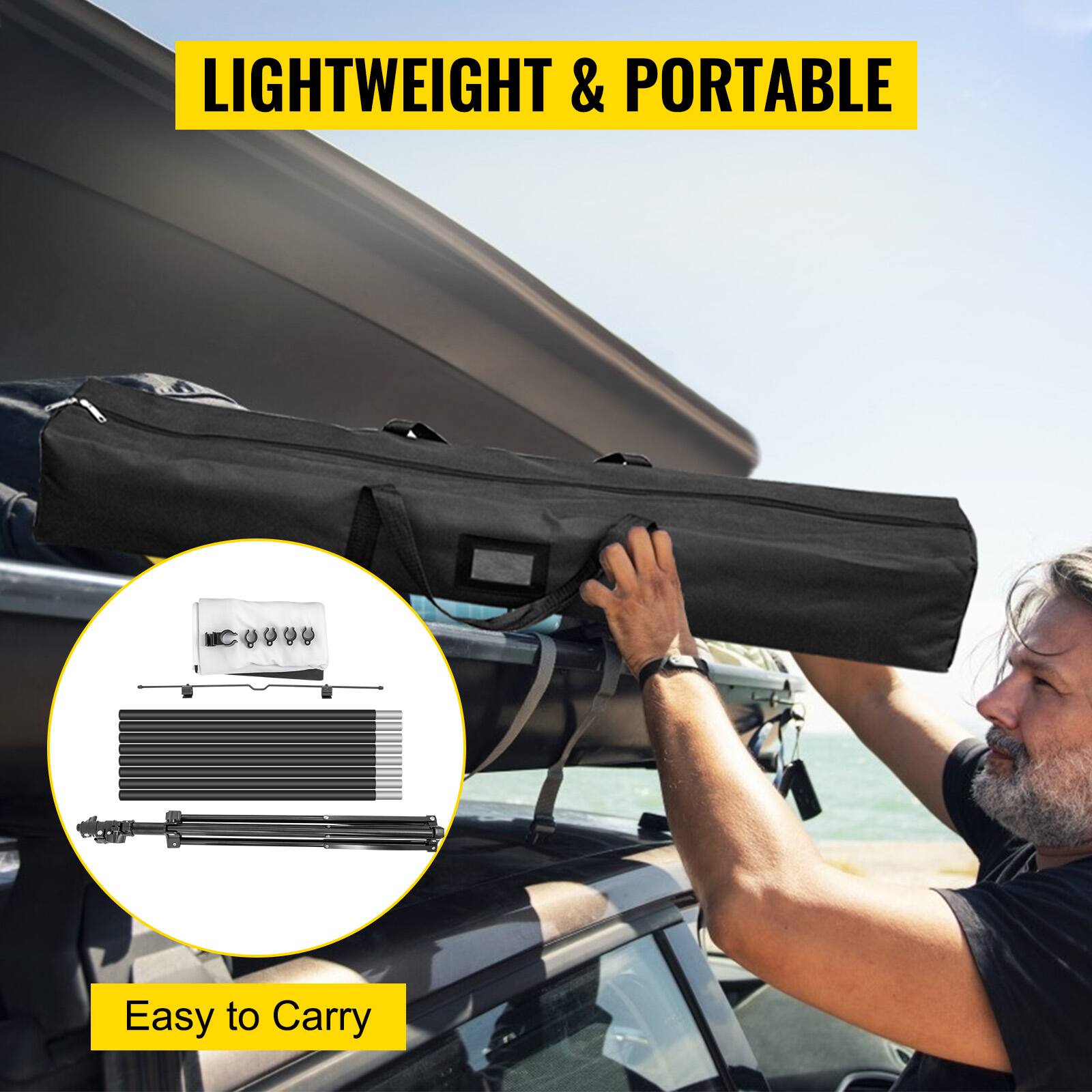 LIGHTWEIGHT & PORTABLE
Easy to Carry