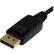 Alt View 12. StarTech.com - 6' Mini DisplayPort to DisplayPort M/M Adapter Cable - Black.
