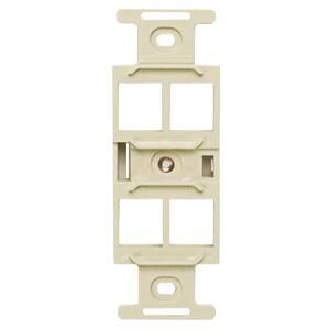 Alt View Standard 20. Leviton - QuickPort 4-Socket Insert.