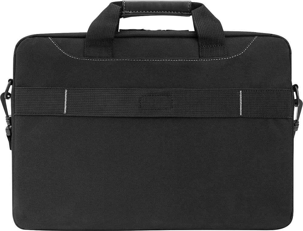 Back. Targus - Business Casual Slipcase Laptop Briefcase for 15.6" Laptop - Black.