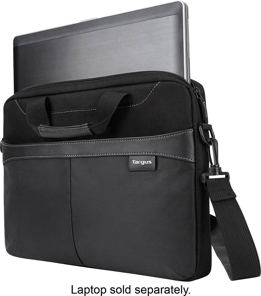Alt View 11. Targus - Business Casual Slipcase Laptop Briefcase for 15.6" Laptop - Black.