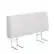 Alt View 3. Pinmoco - Pinmoco - Upholstered Headboard Ergonomic Design Headboard - White.